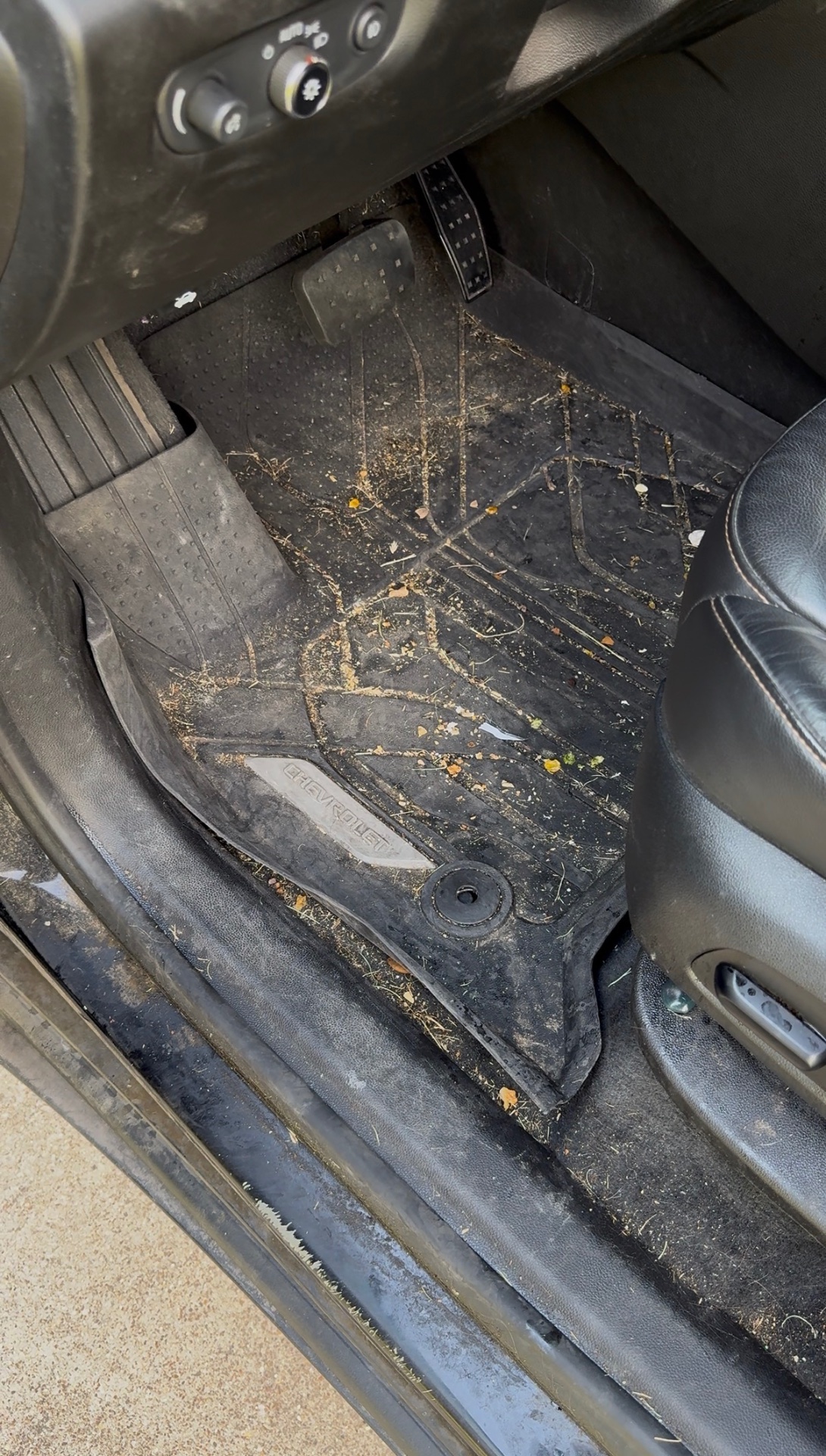 Driver Floor Mat — Deep Clean before